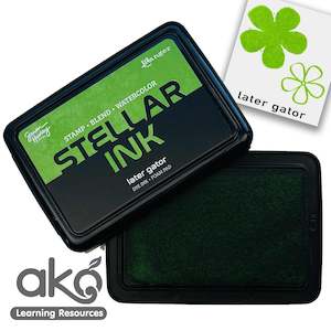 Ink Pads: Ranger Stellar Ink - Later Gator Green Ink Pad