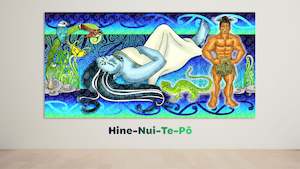Hine-Nui-Te-Pō Māui Mural