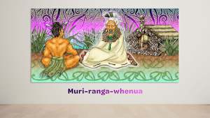 Muri-ranga-whenua Māui Mural