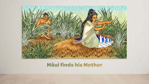 Maui Murals: Māui find his Mother Māui Mural