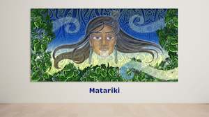 Matariki Murals: Matariki Mural - Matariki