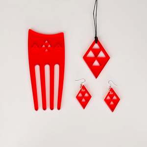 Necklaces: Niho Taniwha Taonga Set