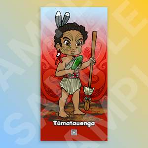 Outdoor Art Panels Atua: Tūmatauenga Outdoor Art Panel