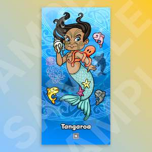 Outdoor Art Panels Atua: Tangaroa Outdoor Art Panel