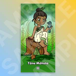 Tāne Māhuta Outdoor Art Panel