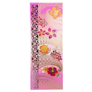 Handmade Indoor Art Panels: Frangipani and Hibiscus Indoor Art Panel