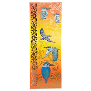 Handmade Indoor Art Panels: Kōtare Indoor Art Panel