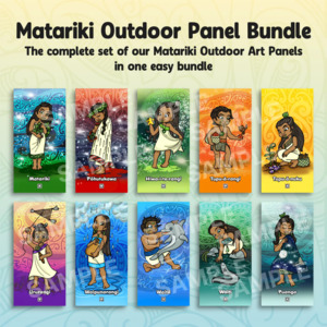 Outdoor Art Panels Matariki: Matariki Outdoor Art Panels Complete Bundle
