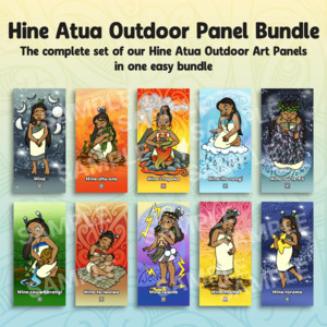 Outdoor Art Panels Hine Atua: Hine Atua Outdoor Art Panels Complete Bundle