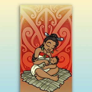 Hine-te-iwaiwa Outdoor Art Panel
