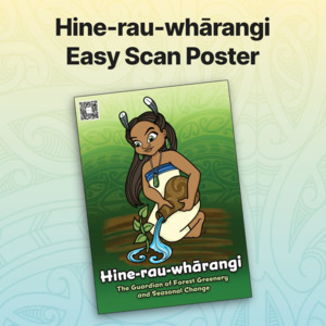 Hine-rau-whārangi Easy Scan Poster