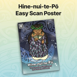 Hine-nui-te-Pō Easy Scan Poster