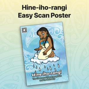 Ece Hine Atua Posters: Hine-iho-rangi Easy Scan Poster