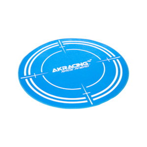 AK Racing Circular Chair Floor Mat - Blue