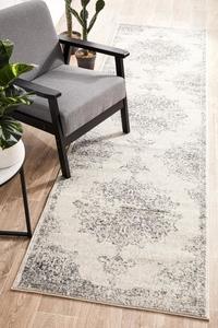 Odyssey: Apadana Aarya Silver Runner Rug