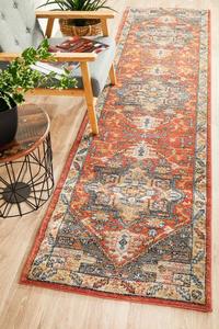 Legacy: Artin Power Loomed Terracotta Runner Rug