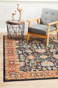 Legacy: Artin Power Loomed Navy Rug