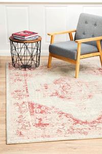 Avenue: Arvin Power Loomed Rose Rug