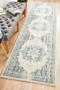 Tina 922 White Runner Rug