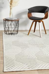 York: Aswan Cindy Natural White Rug