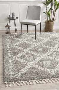 Roomvo: Jesper Bohemian-Style Grey Rug