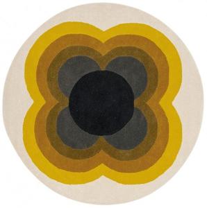 Orla Kiely: ORLA KIELY SUNFLOWER YELLOW 060006 ROUND