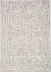 Klarna Tan Wool Rug Grey Natural