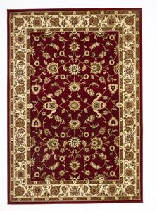Sydney Classic Rug Red with Ivory Border