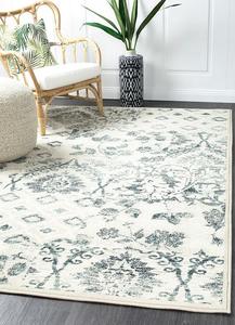 Ped Friendly: Asmita Illusion Blue Rug