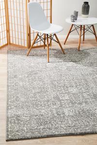 Ped Friendly: Esme Homage Grey Transitional Rug-230X160CM