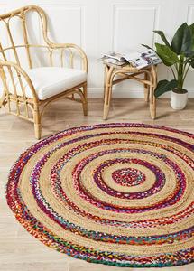 Artium: Atrium April Target Cotton and Jute Rug