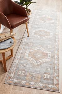 Mayfair: Aegina Grey Runner Rug