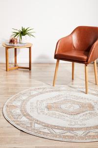 Mayfair: Aegina Natural Round Rug