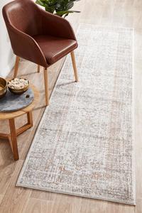 Mayfair: Aegina Silver Runner Rug