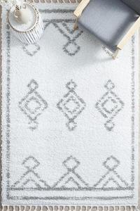 80x150 Cm: Morocco Sibara White Rug