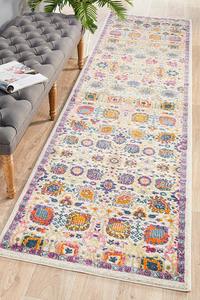 80x500cm: Naz Vintage Look Multi Runner Rug