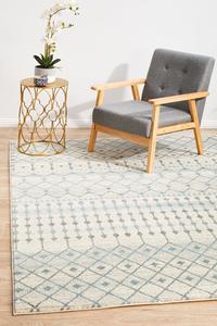 Esme Slate White Transitional Rug-200X290CM