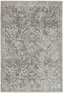 160x230cm: Tabriz Alvin Blue Rug