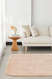Hand-Tufted NZ Wool & Viscose Nude Rug