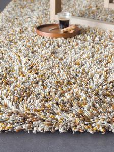 Young 061806 Wool Shaggy Rugs in Yellow by Brink and Campman