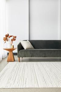 Serenade: Melodious Ezra White Rug