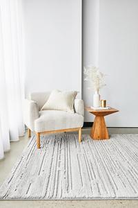 Serenade: Melodious Ezra Silver Rug