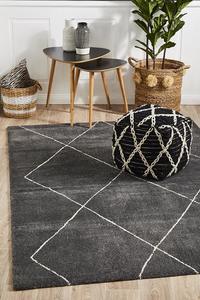 Broadway: Adina Haleh Diamond Charcoal Rug