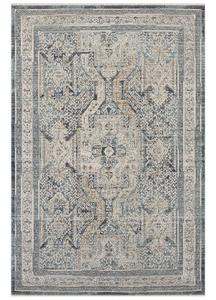 Mina: Mina Vintage Design Rug Charcoal-6752