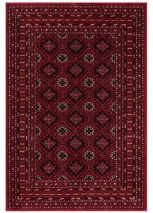 Power loomed Royal Red Rug-521