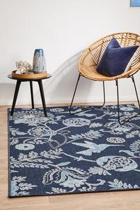 Seaside: Seaside 7777 Navy Rug