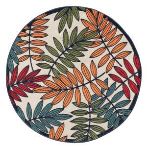 Mona: Mona 1211 Multi OutDoor/InDoor Rug Round