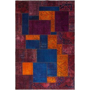 Handmade Persian K Patch Work 298x200 Cm