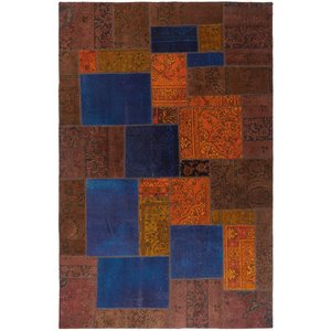 Handmade Persian K Patch Work 296x195 Cm