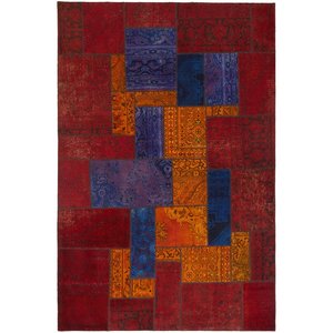 Handmade Persian K Patch Work 301x198 Cm